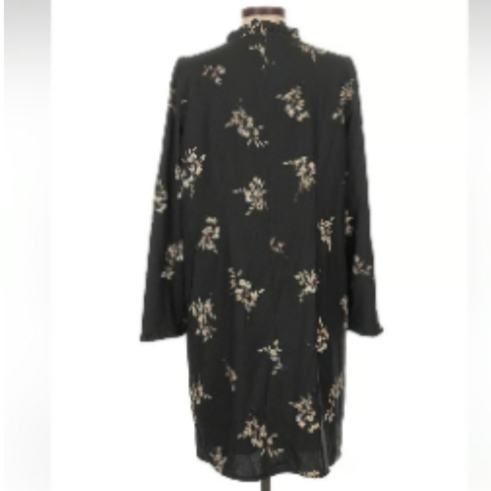 NWT Women's J.Crew Ruffleneck Floral Shift Dress - Picture 12 of 12